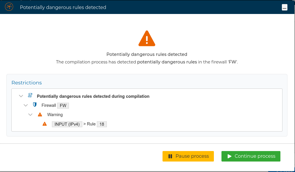Dangerous rules when compiling