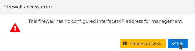 Error No Interfaces