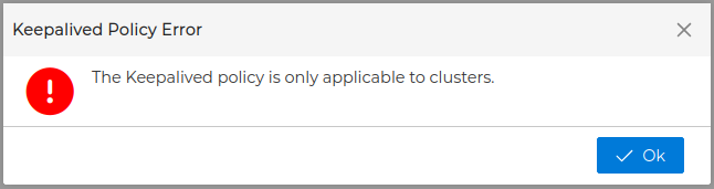 HAProxy Error Only for clusters