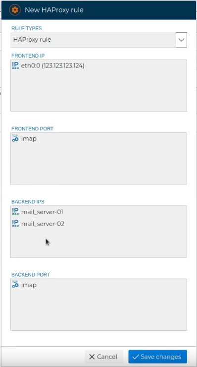 HAProxy Regular Rule Form