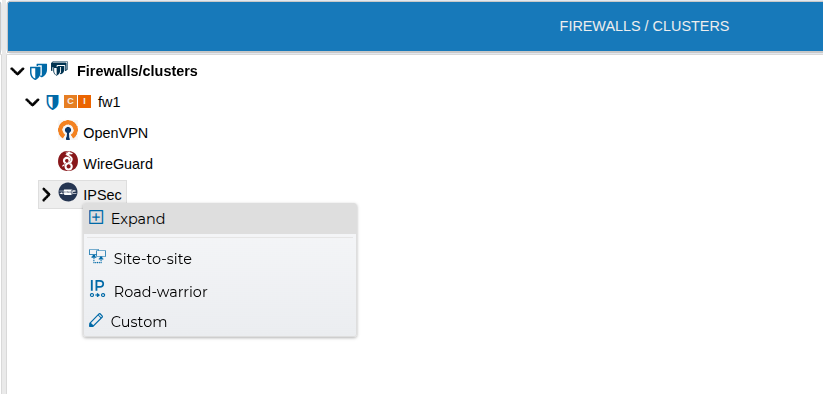 IPSec standalone selector