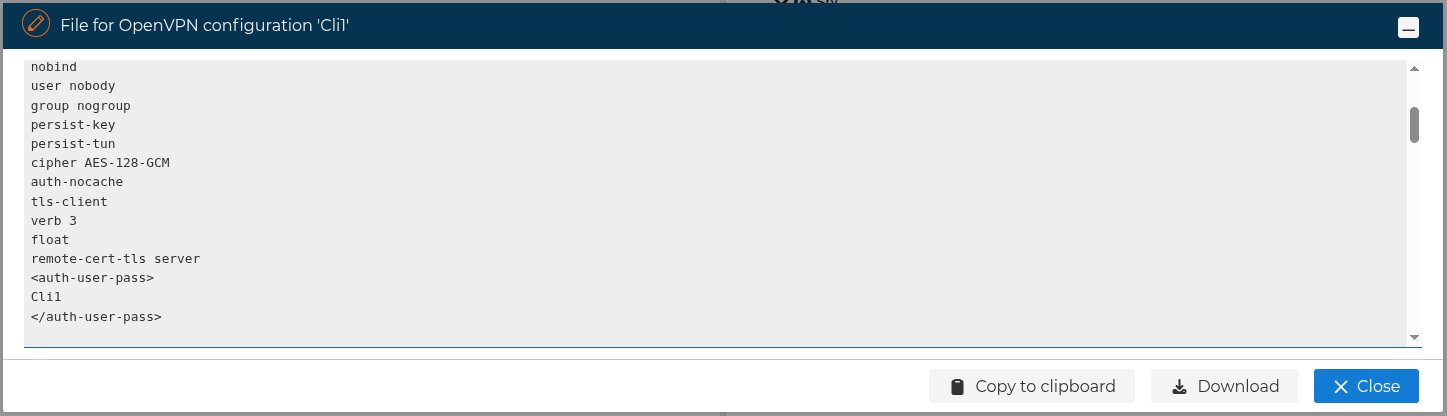 OpenVPN 2FA client auth-user-pass