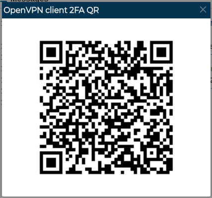 OpenVPN 2FA client QR