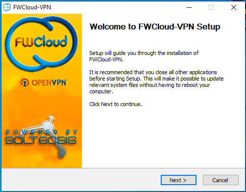 Client VPN Windows Installer Run