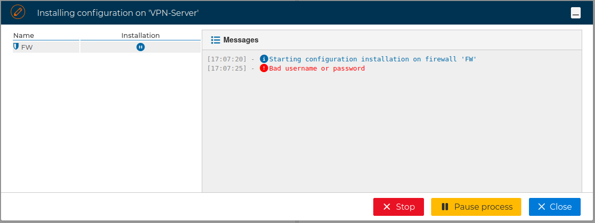 Server Install Error