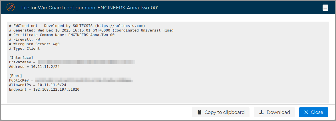 Client VPN Config File